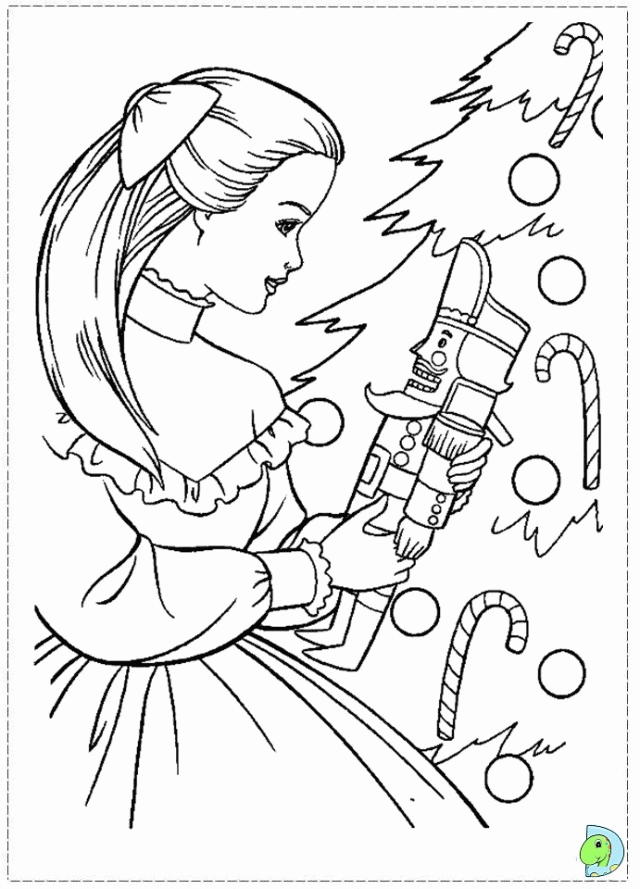 Barbie nutcracker movie coloring pages to Print | coloring pages