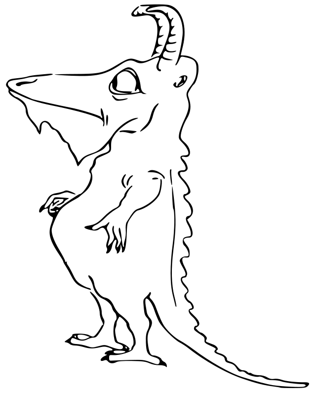 Monster Coloring Pages 2 | Coloring Pages To Print