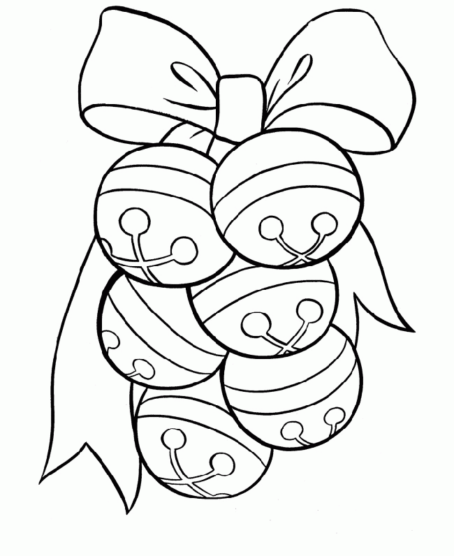 sleigh bells coloring page – free coloring sheet: sleigh bells 