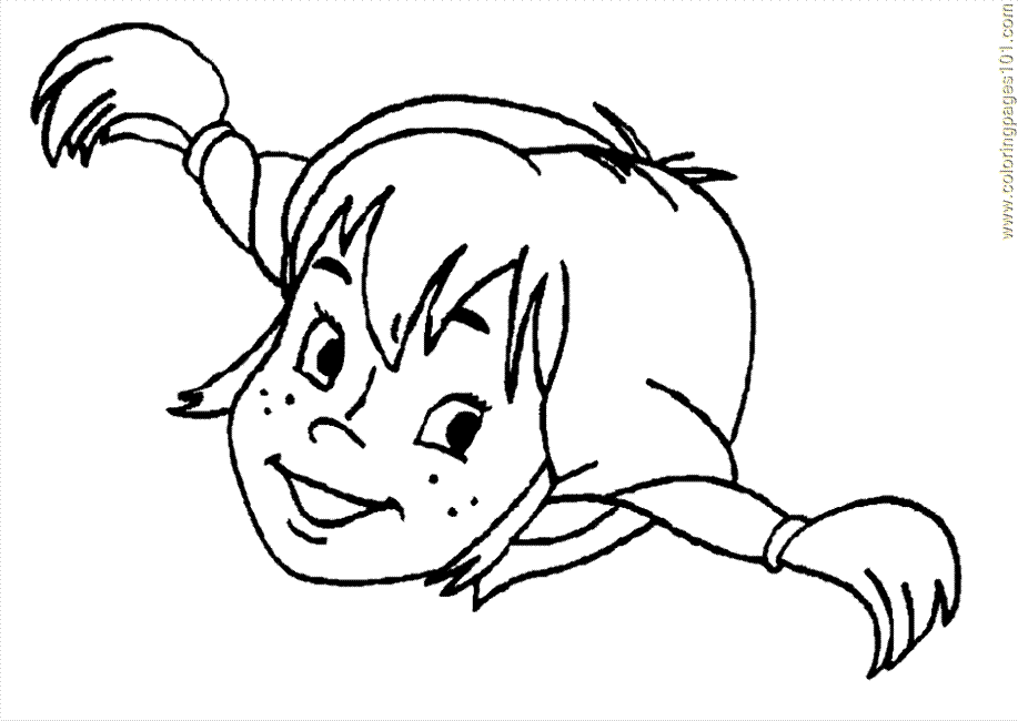 Coloring Pages Pippi Longstocking004 (2) (Cartoons > Others 
