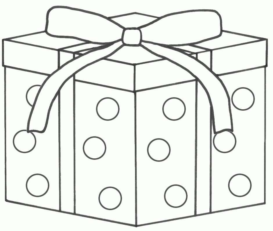 Christmas Present Coloring Pages Kids Coloring To Print Events 