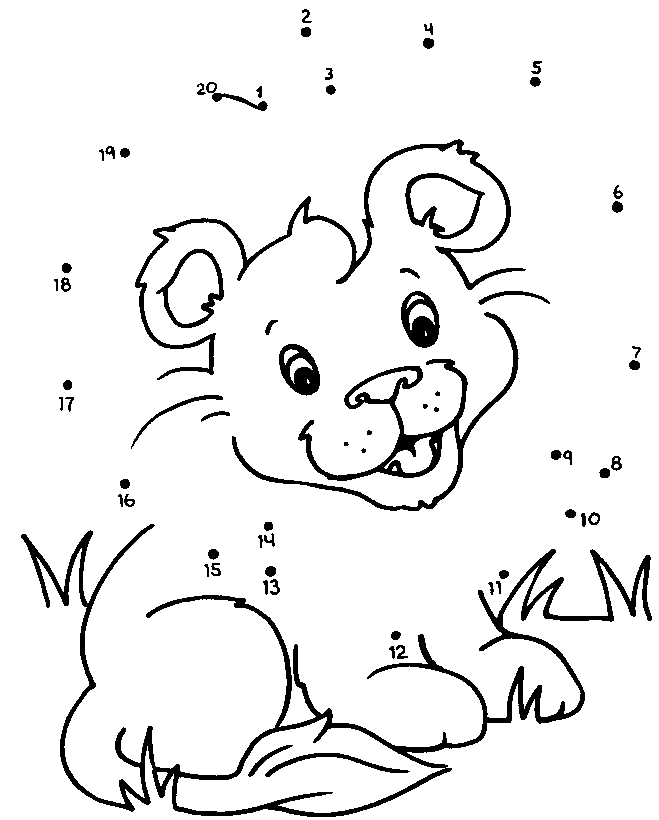 dot photo Colouring Pages