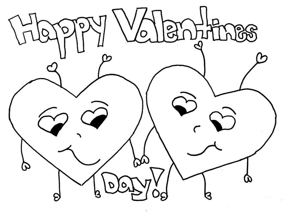 Valentine Coloring Pages For Prek Coloring Home