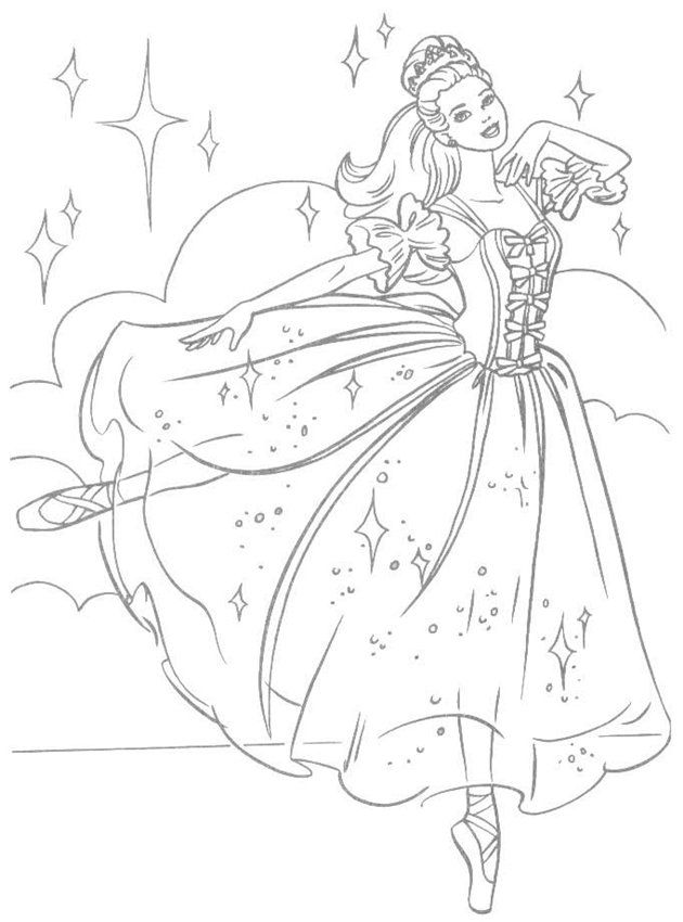 Barbie Coloring Page Barbie Party - Gianfreda.net