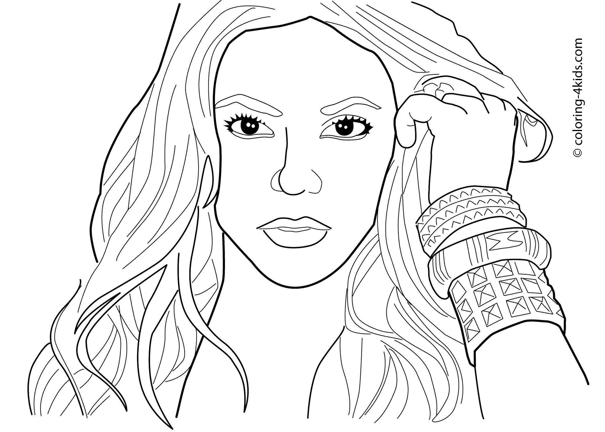 Celebrities Coloring Pages - Coloring Pages For All Ages
