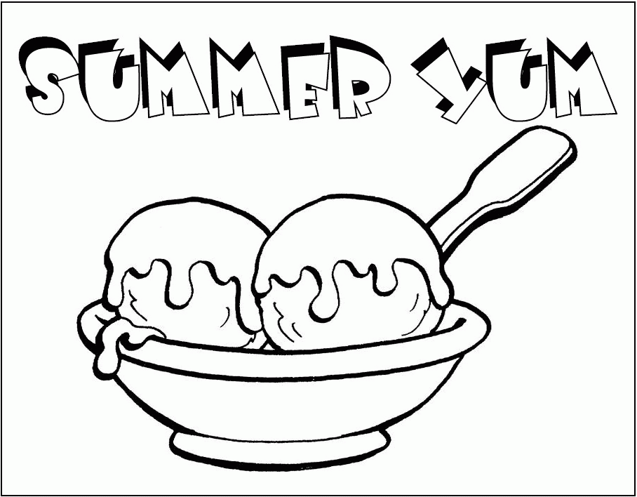 Ice Cream Coloring | Coloring Pages