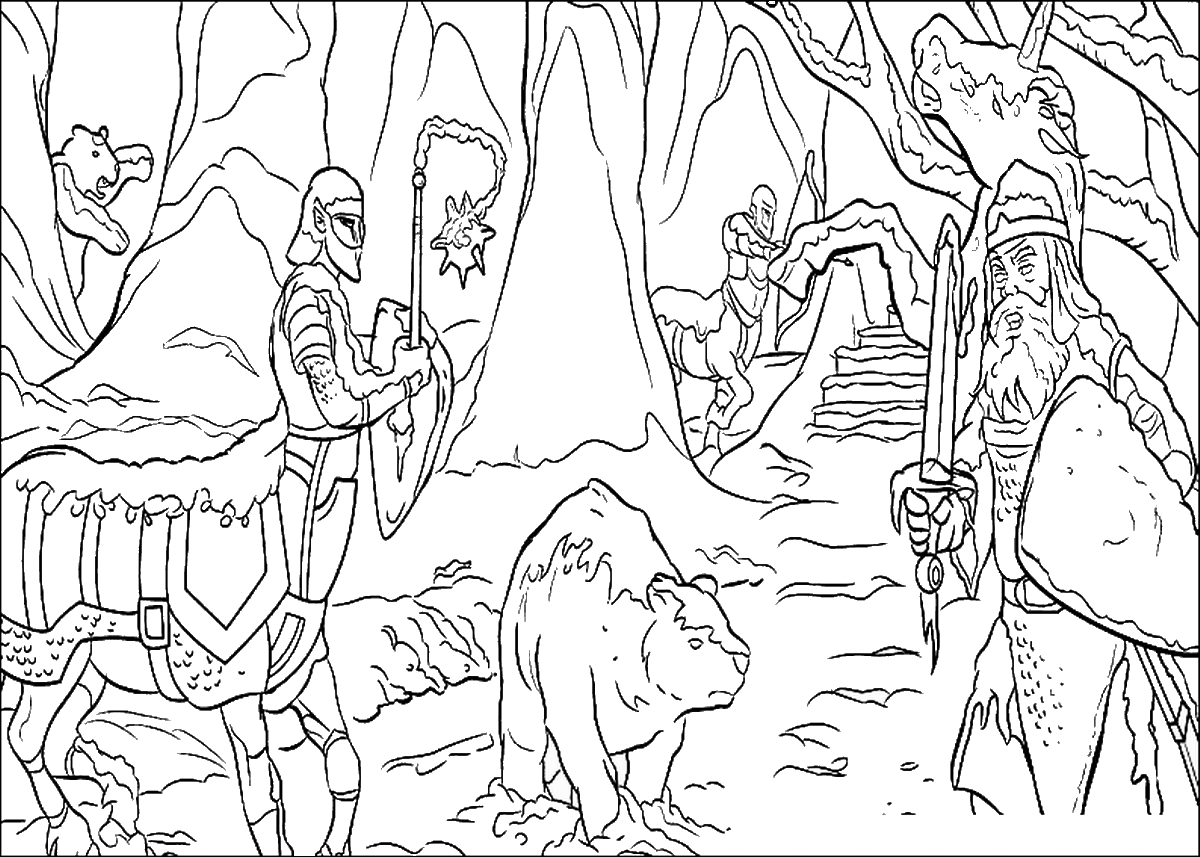 The Chronicles of Narnia Coloring Pages