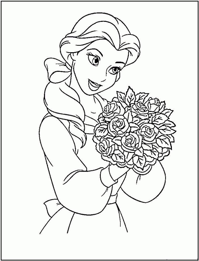 Disney Princess Coloring Pages To Print To Download And Print For ...