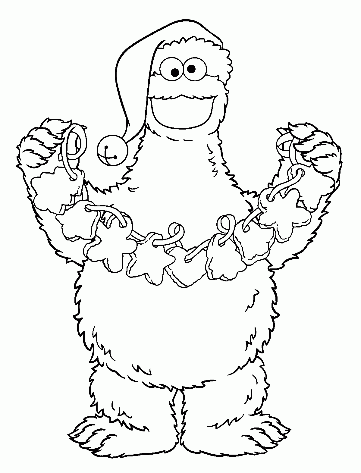 Elmo Coloring Pages for Kids - Free Printable Coloring Worksheets ...