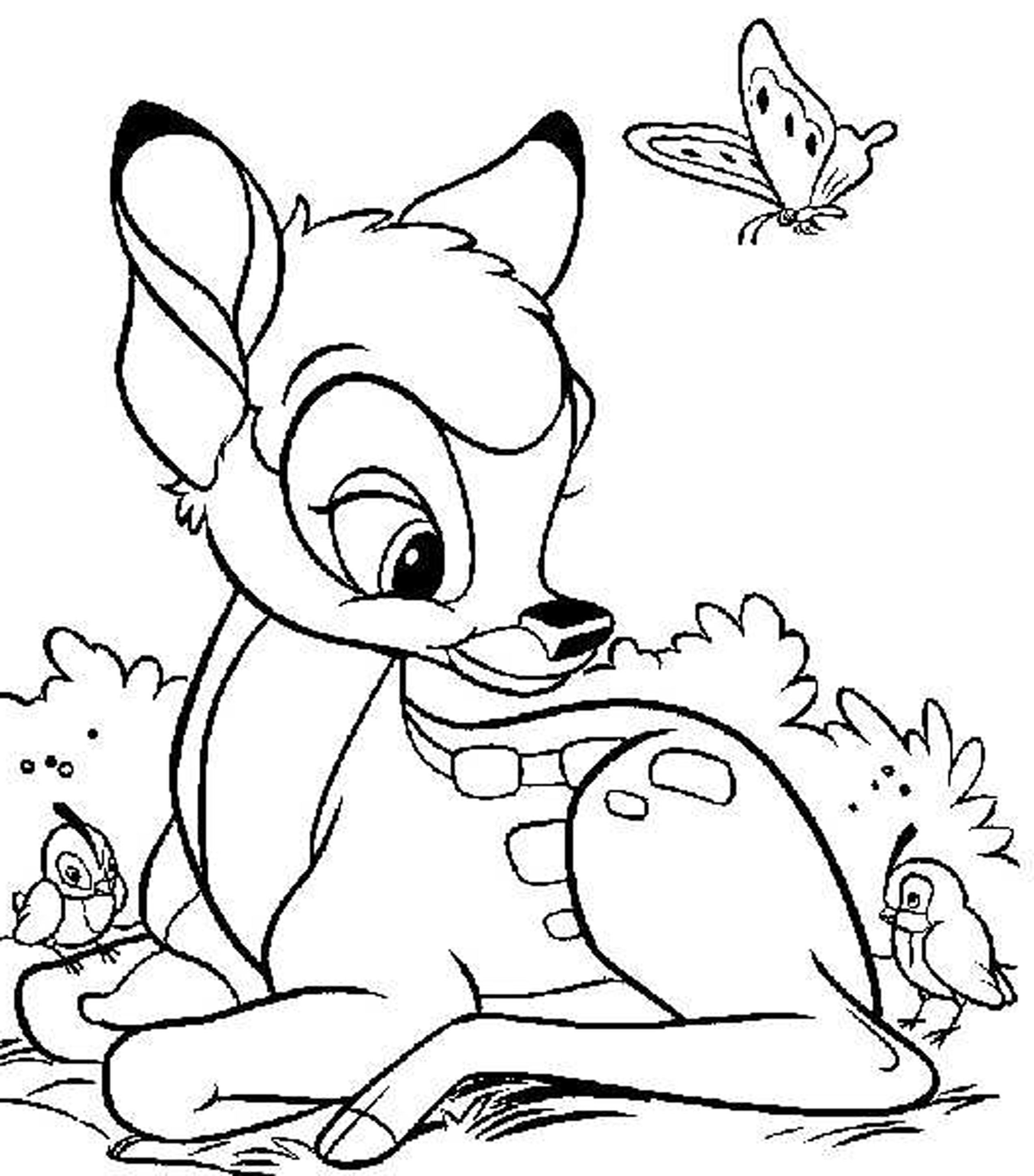 Free Printable Disney Coloring Pages Coloringpage one