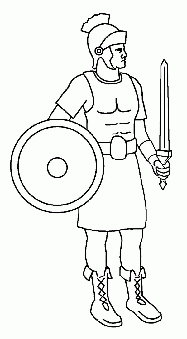 Roman Coloring Pages To Print - Coloring Home