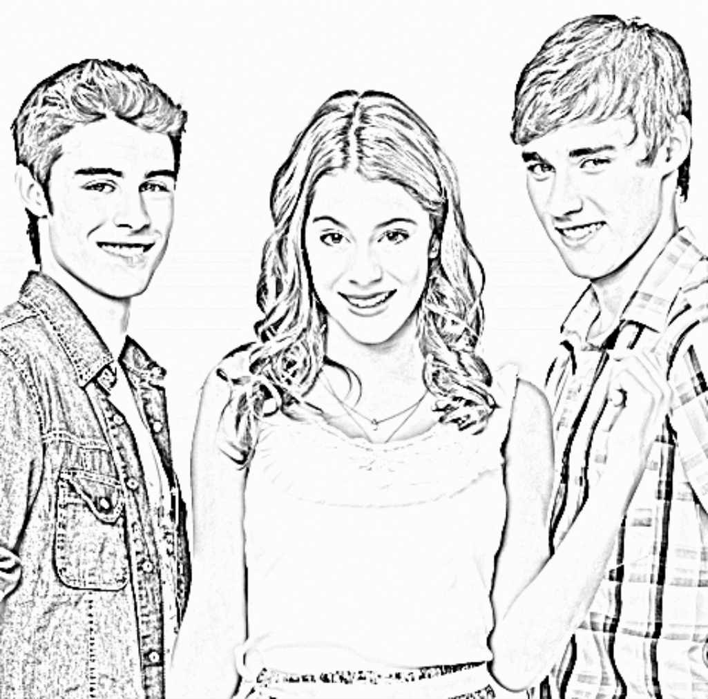 Coloriages De Violetta 5 On With Hd Resolution 1025×1012 ...