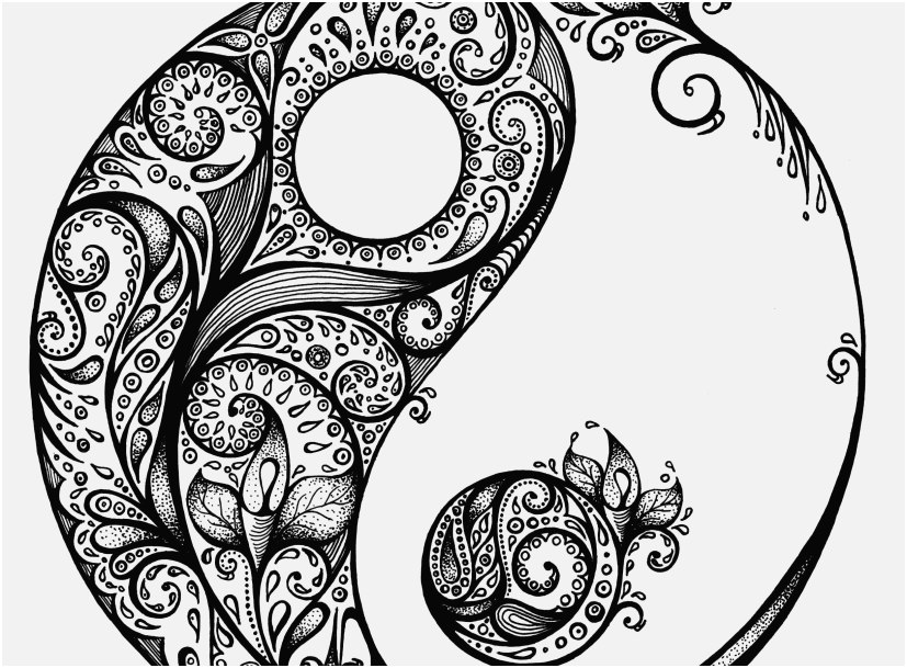 Download Yin Yang Coloring Pages - Coloring Home