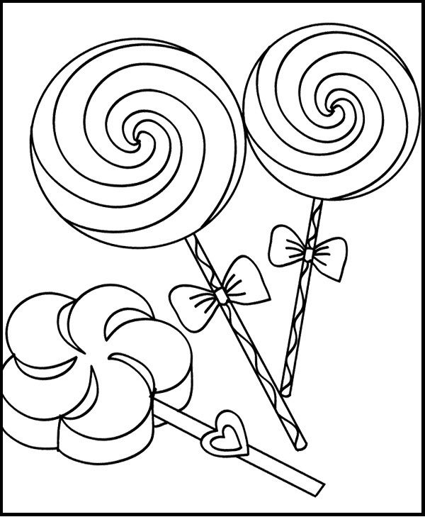 The Candy Coloring Page features the beloved characters of super ...