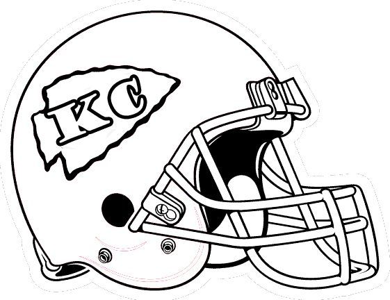 Helmet of Patrick Mahomes Coloring Pages - XColorings.com