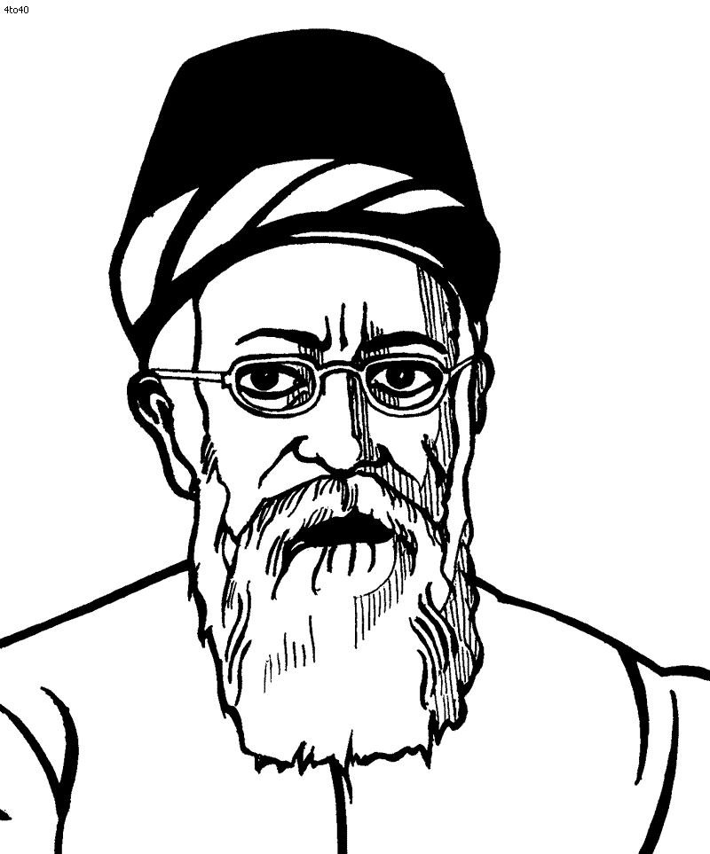 old man drawing for kids - Clip Art Library