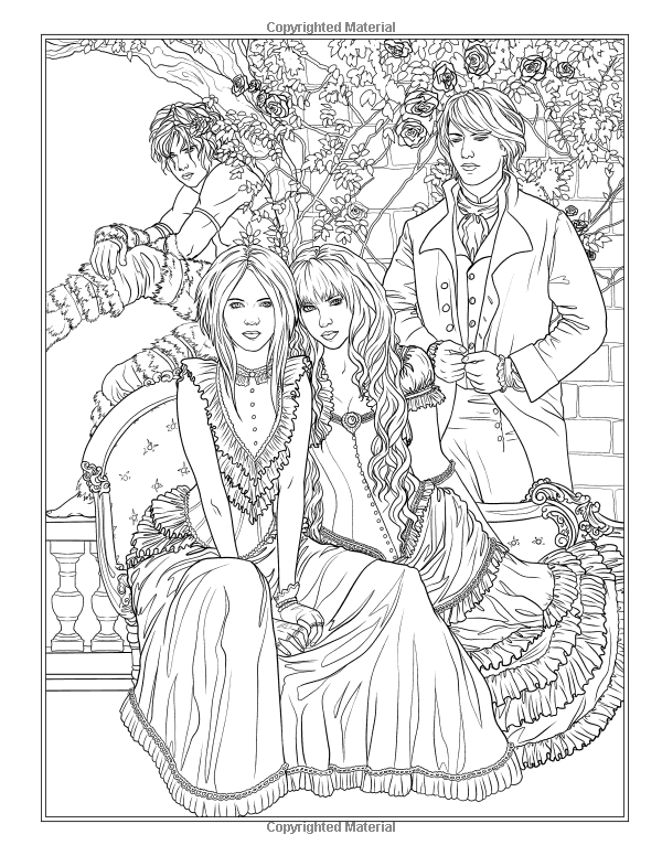 Victorian Romance - The Memory's Wake Coloring Book (Fantasy Colouring  by Selina) (Volume 13): Selin… | Coloring books, Steampunk coloring, Fairy coloring  pages
