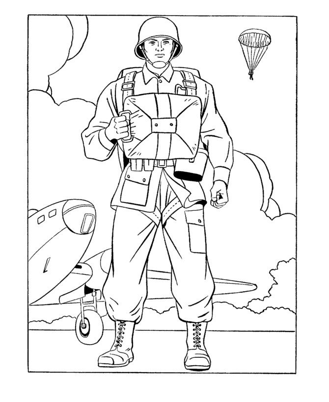 Free Printable Army Coloring Pages For Kids | Veterans day coloring page, Coloring  pages for kids, Coloring pages