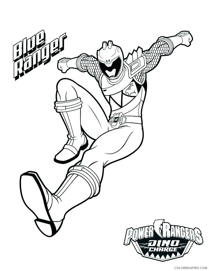 Power Rangers Coloring Pages TV Film dino charge Printable 2020 06672  Coloring4free - Coloring4Free.com