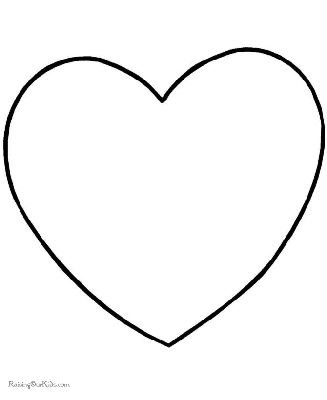 Preschool Valentine's Day Coloring Pages