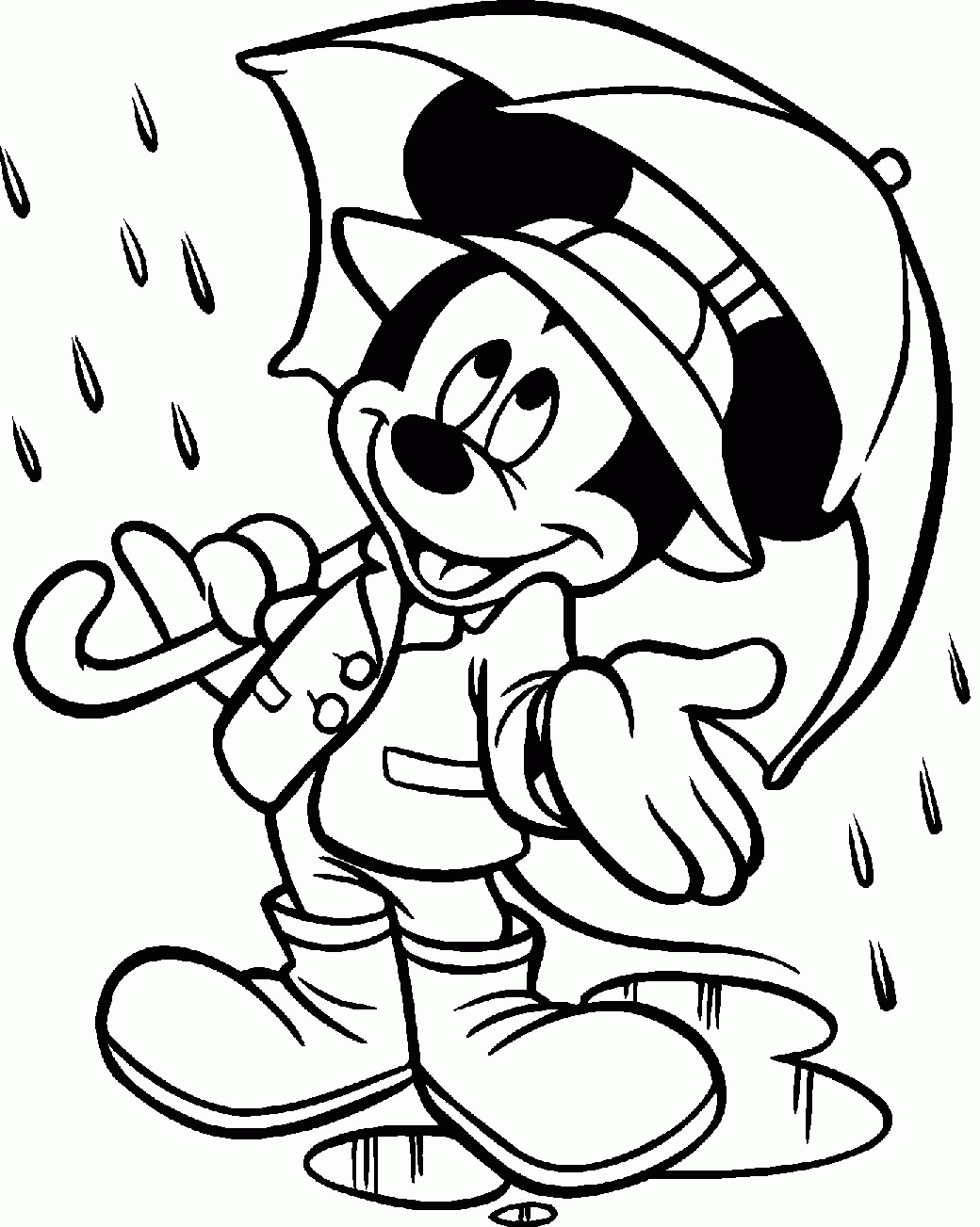 Free Mickey Mouse Coloring Pages Image 25 For Kids - VoteForVerde.com