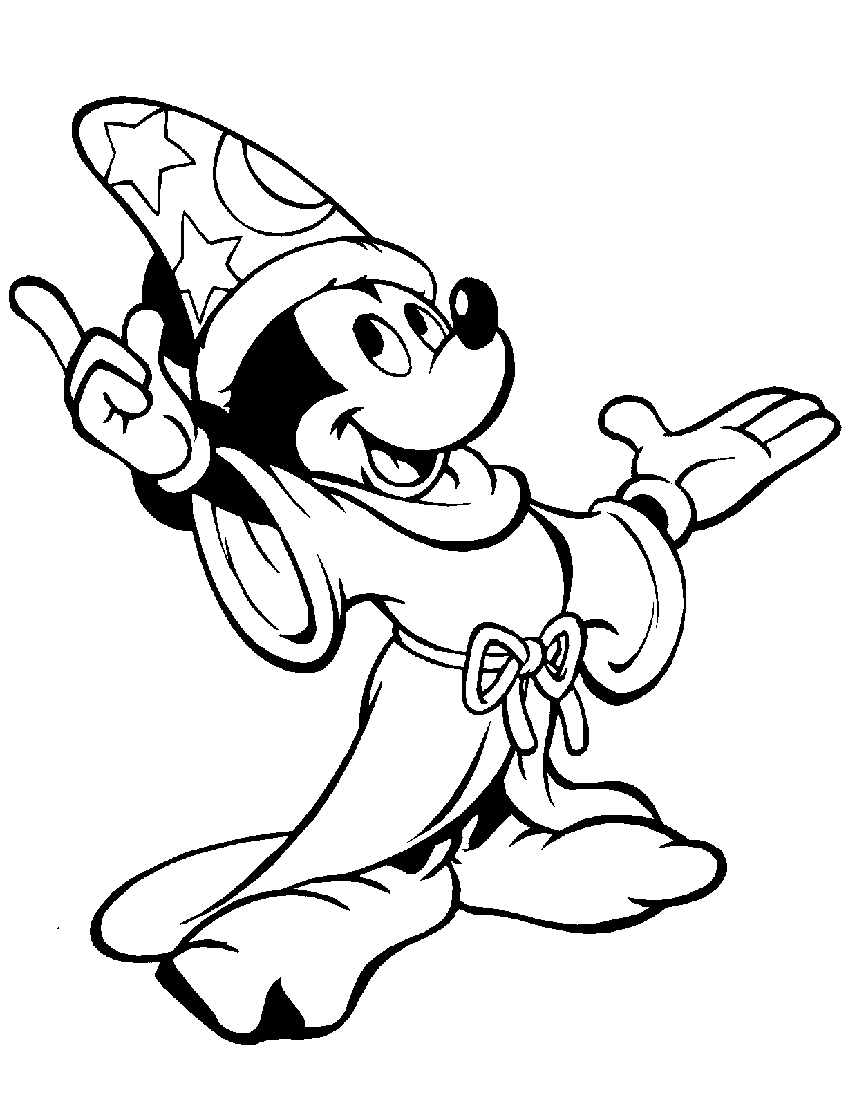 Mickey Mouse Coloring Pages and Book | UniqueColoringPages