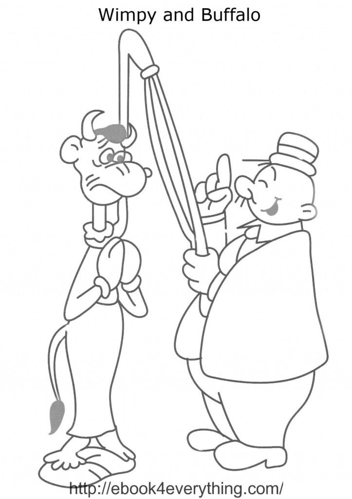 15 Pics of Sailor Man Coloring Pages - Popeye Coloring Pages ...