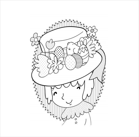 25+ Easter Colouring Page - Free PDF Documents Download
