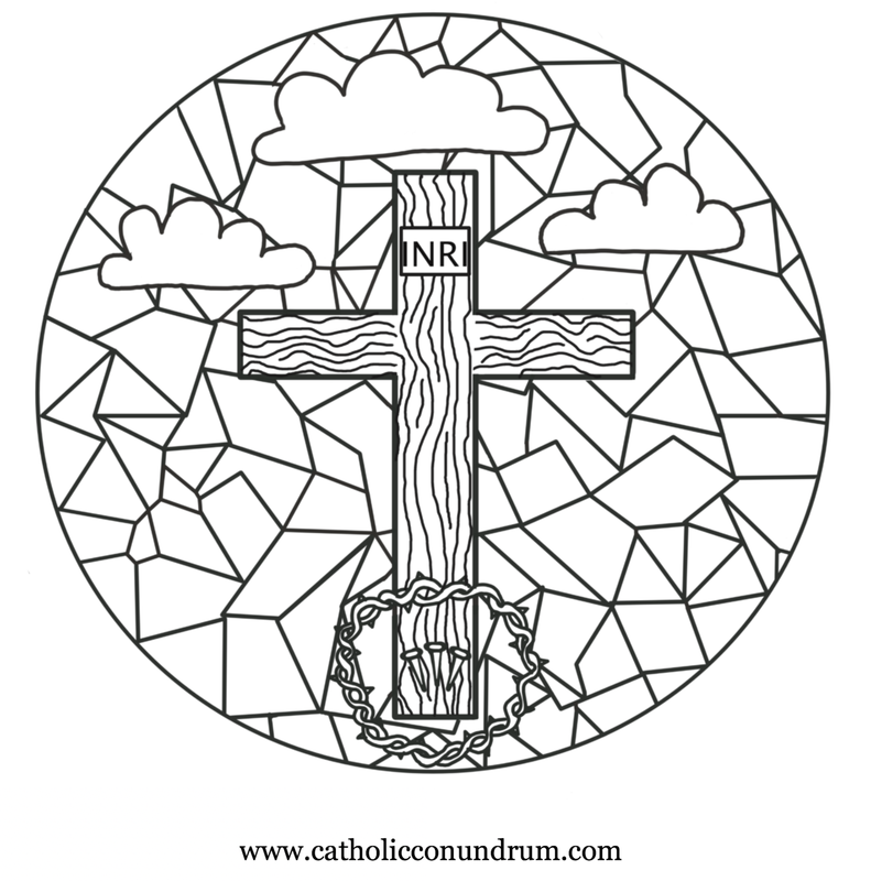 Good Friday Coloring Pages - Coloring Home