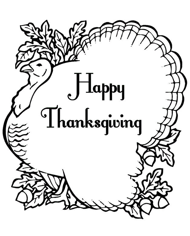 Thanksgiving Coloring Pages | Coloring - Part 7