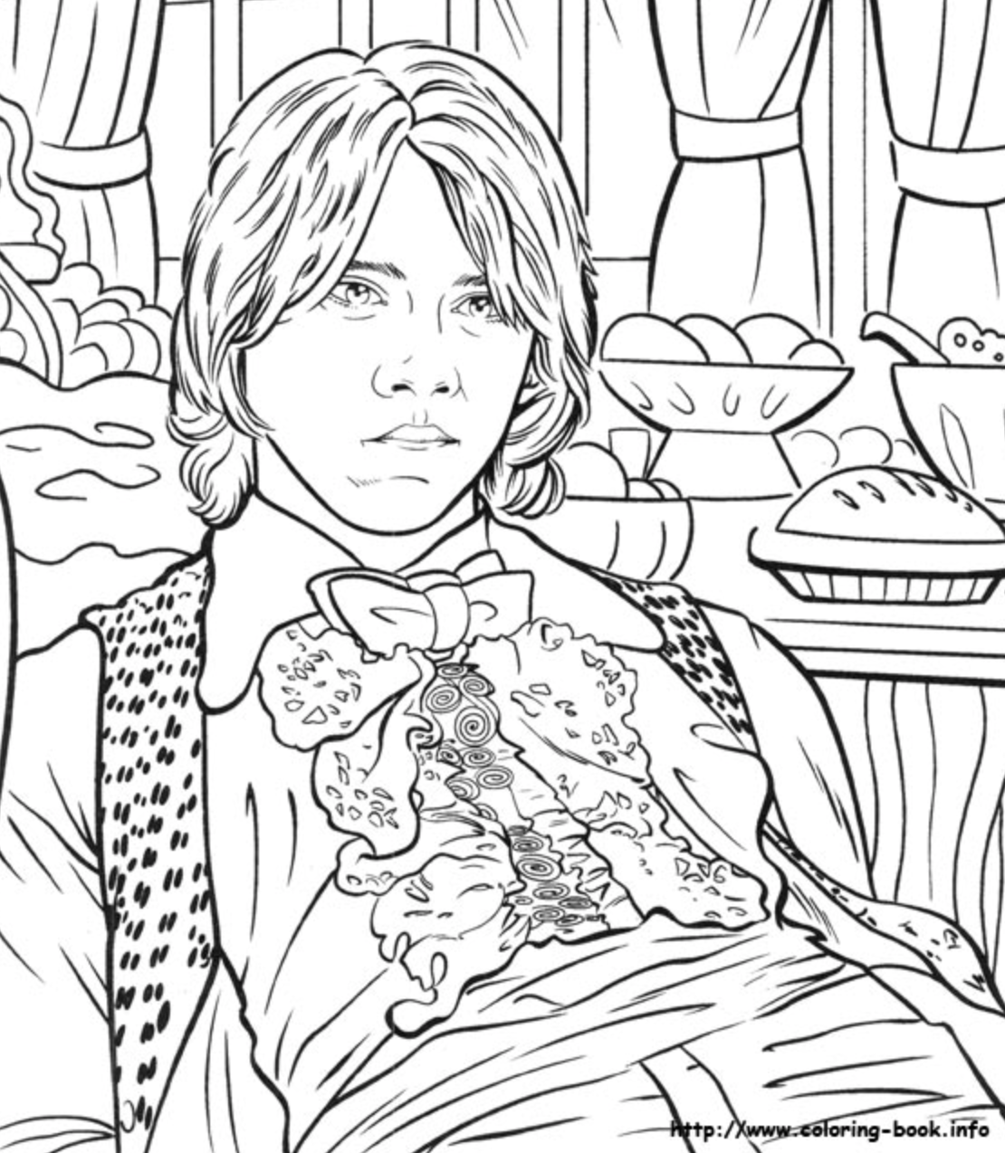 Coloring Pages Harry Potter — Happies