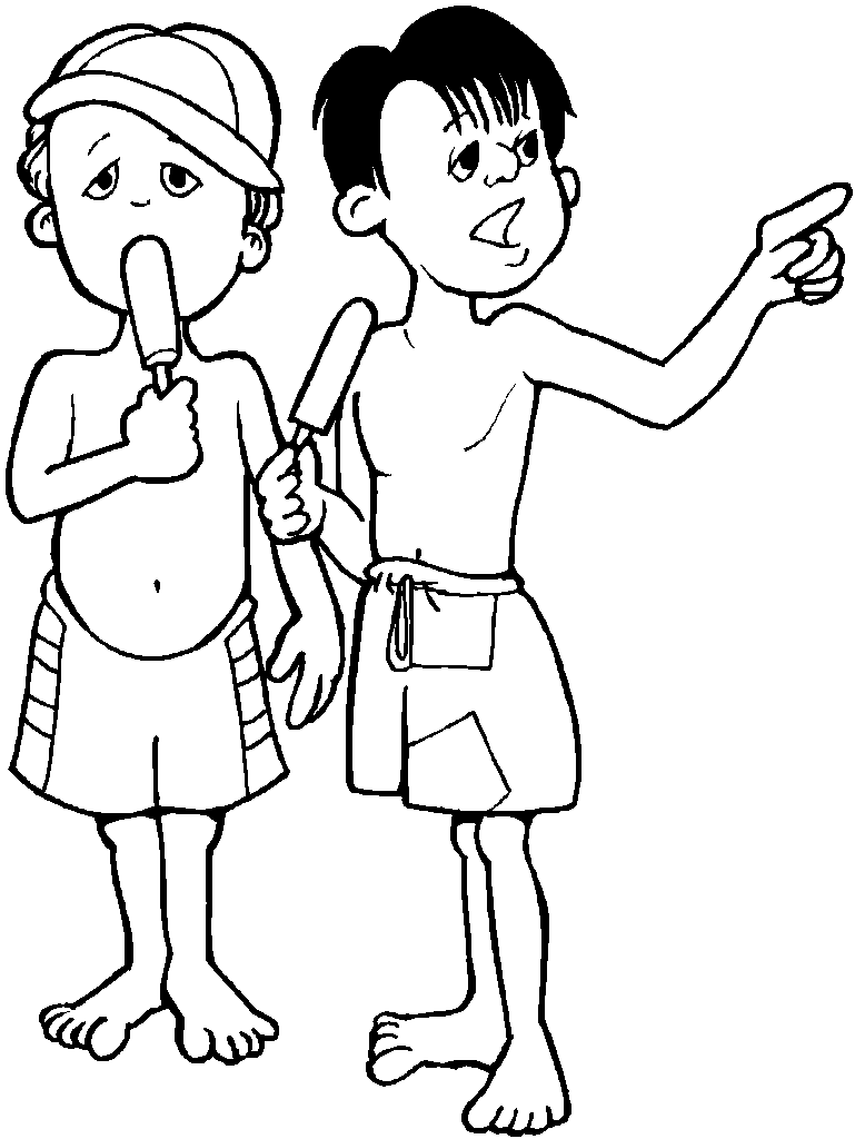 Summer Clothes Coloring Pages - Get Coloring Pages