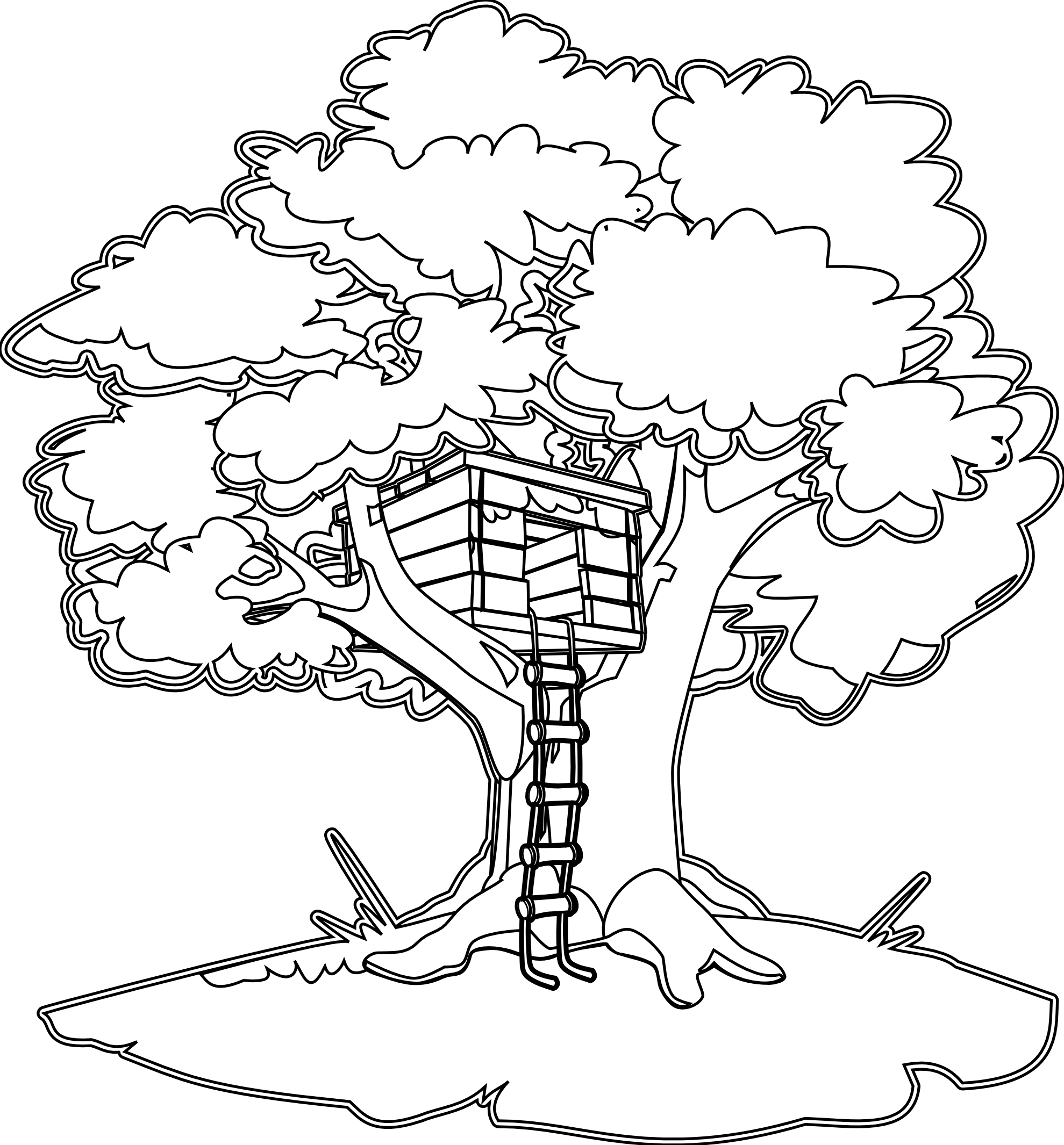 Drawing Tree #154800 (Nature) – Printable coloring pages