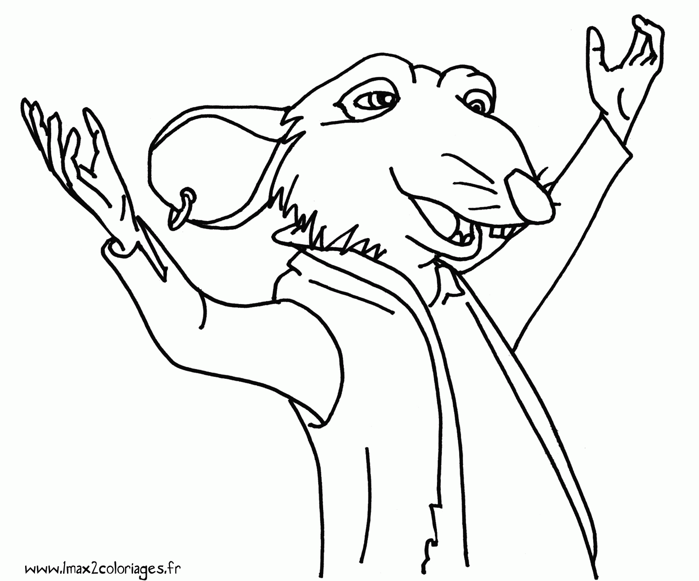 Tale Of Despereaux Coloring Pages Sketch Coloring Page