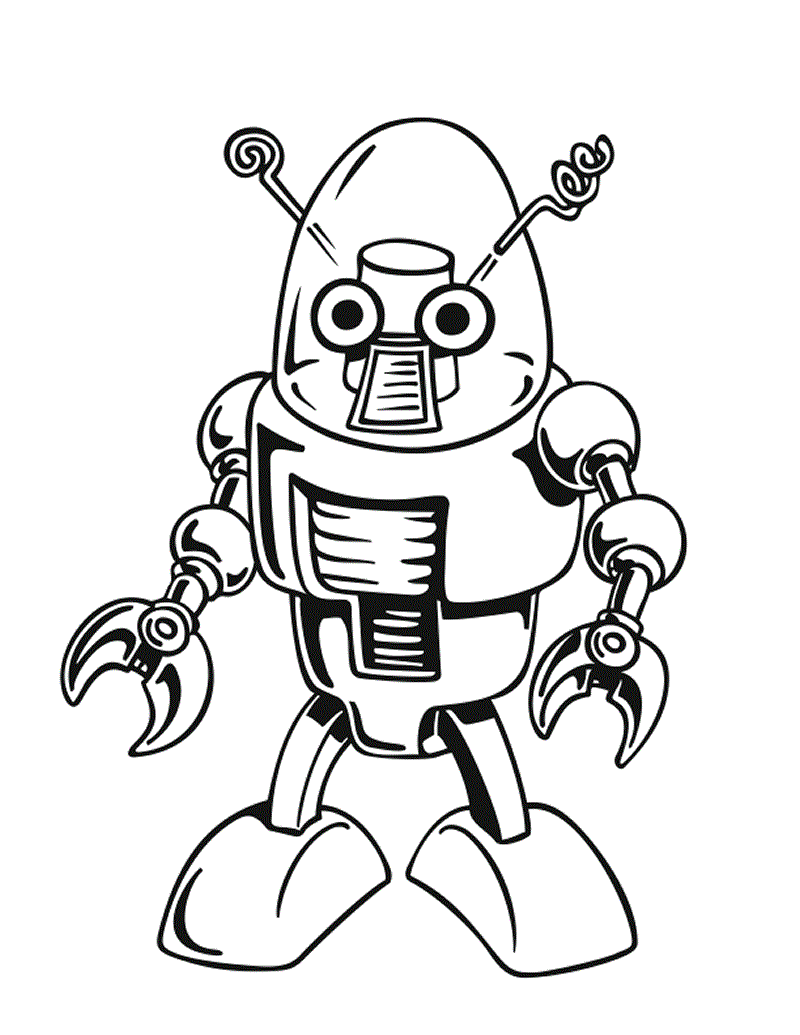 Lego Robot Coloring Pages - Coloring Home