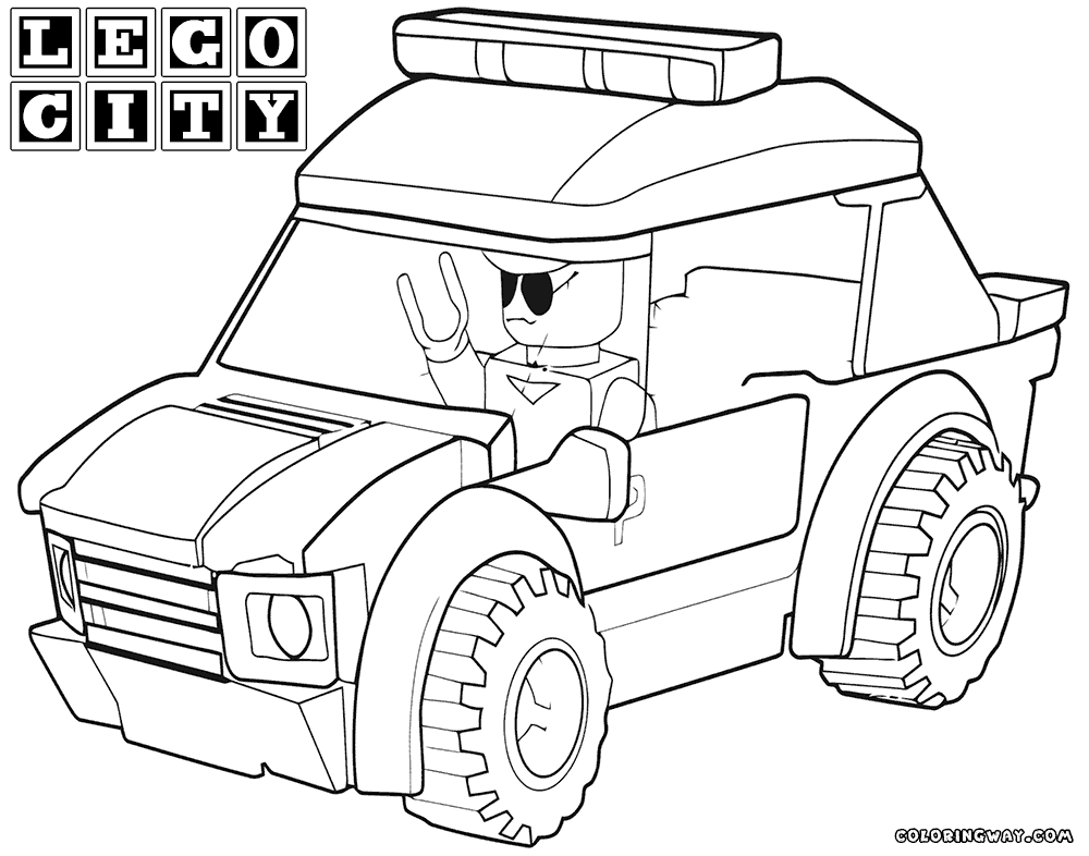 Download Lego City Colouring Sheets - High Quality Coloring Pages - Coloring Home