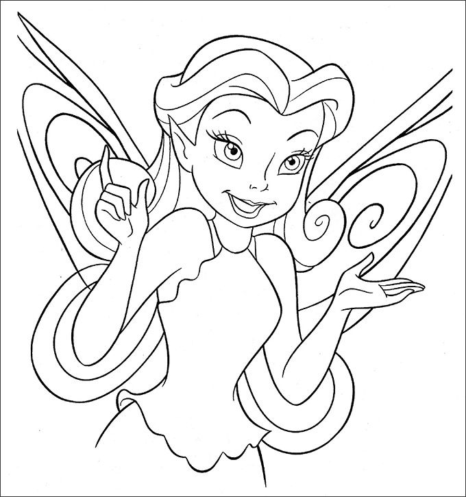 30+ Tinkerbell Coloring Pages - Free Coloring Pages | Free ...