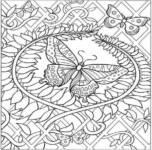 Hard For Kids - Coloring Pages for Kids and for Adults