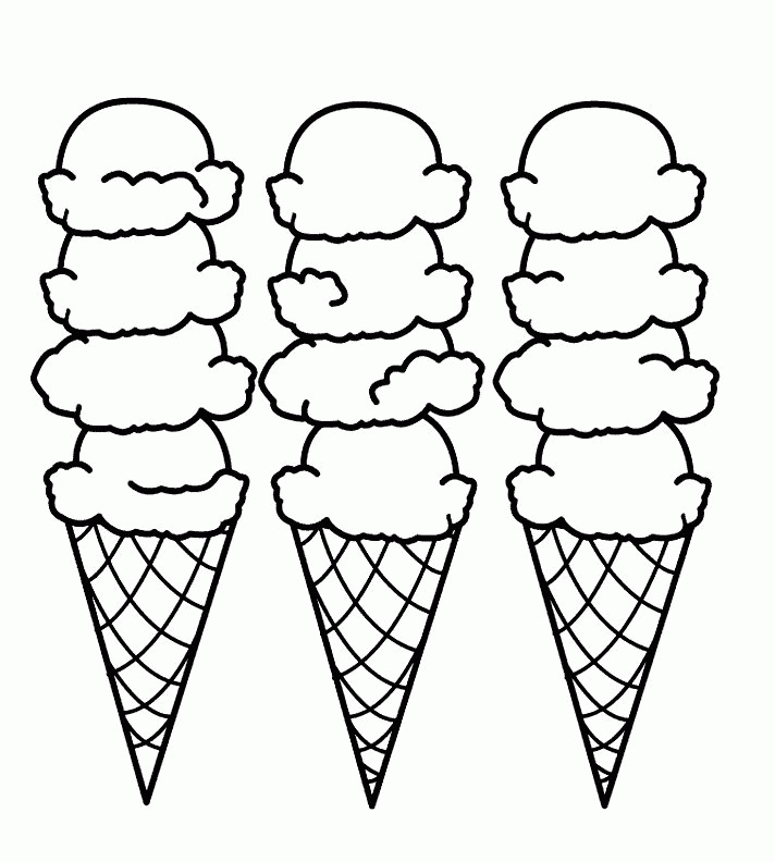 3D Cone Printable Coloring Pages - Coloring Pages For All Ages
