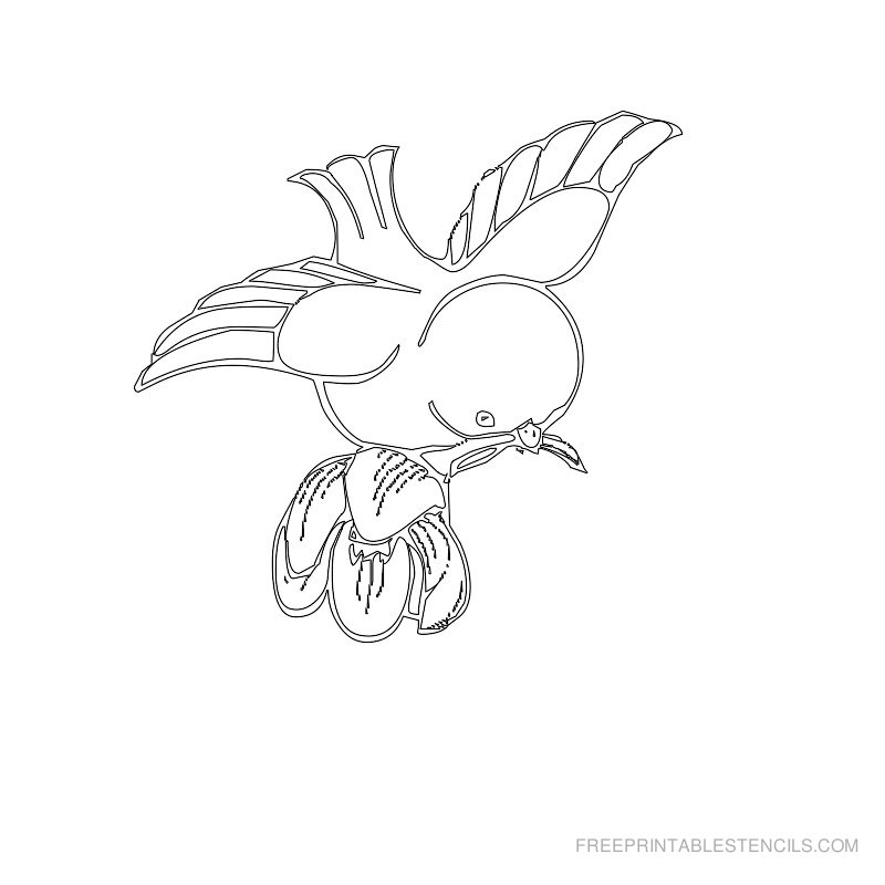 Free Printable Bird Stencil Pictures | Free Printable Stencils