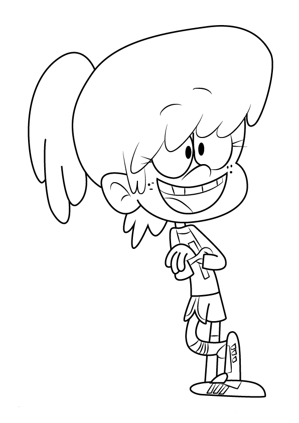 The loud house coloring pages to download and print for free ...