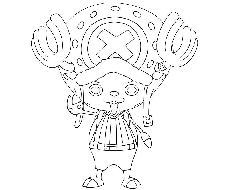 Tony Tony Chopper - One Piece #Coloring Pages | One piece ...