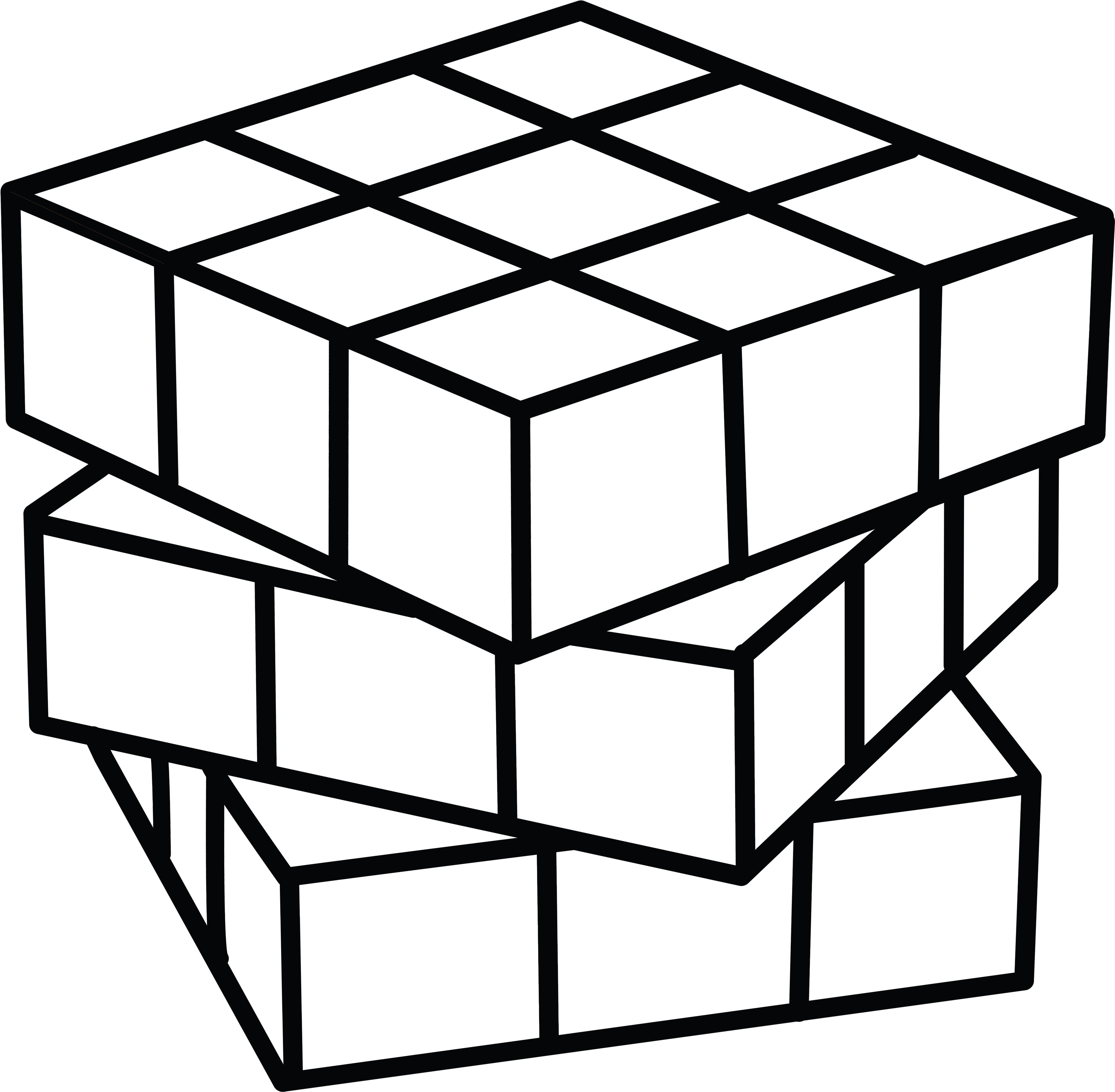 Rubiks Cube Coloring Pages - Best Coloring Pages For Kids in 2020 | Rubiks  cube, Coloring pages, Coloring pages for kids