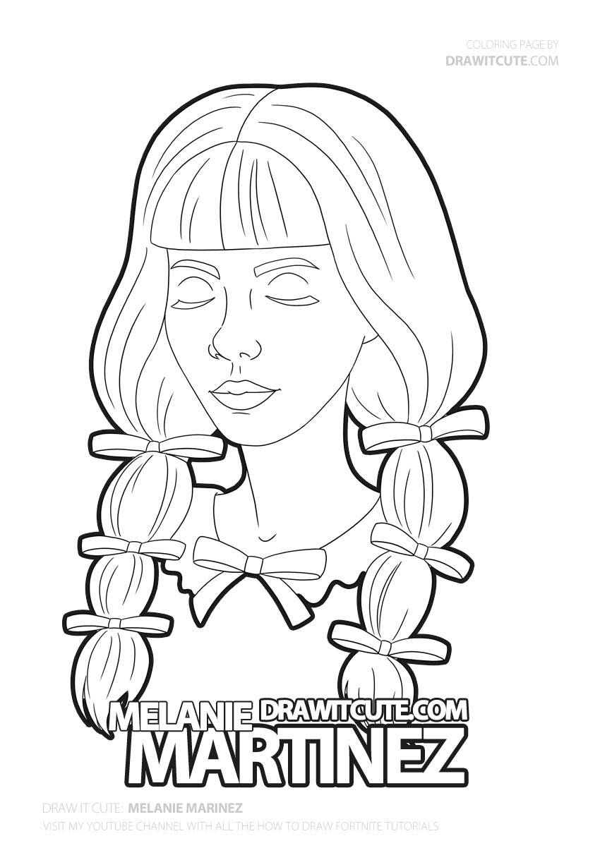 Melanie Martinez Coloring Pages Coloring Home