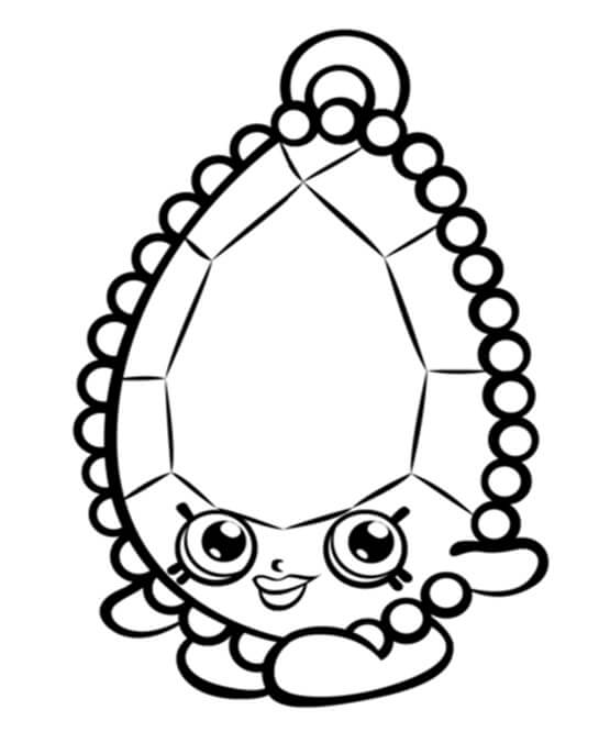Noni Notebook Shopkin Coloring Page - Free Printable Coloring Pages for Kids