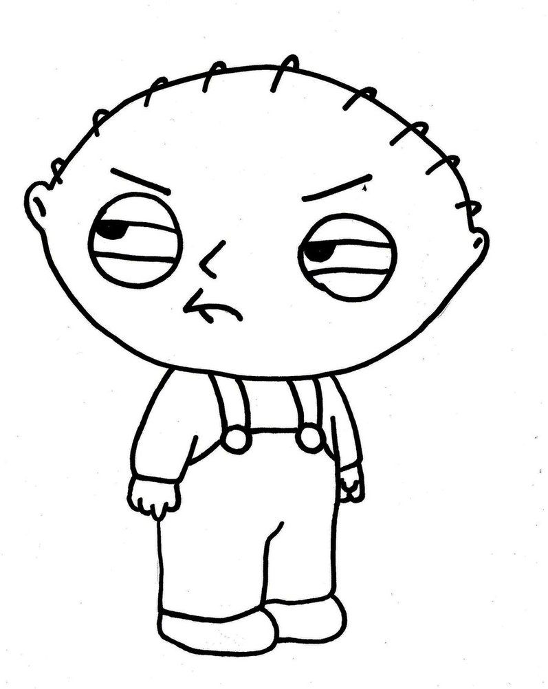 Download Stewie Family Guy Coloring Pages - Coloring Home