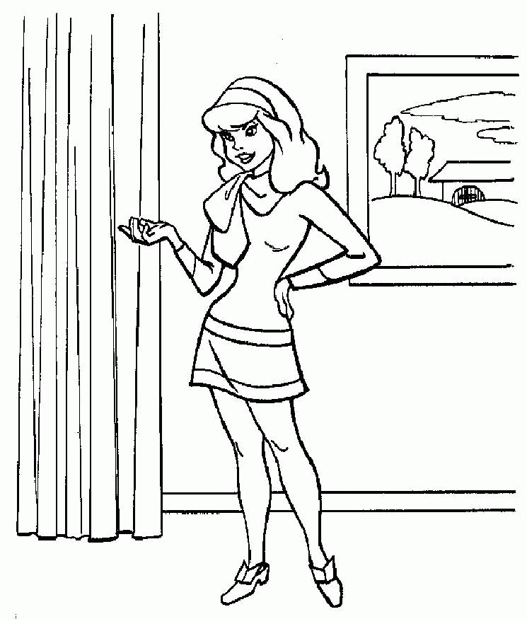9 Pics of Daphne Scooby Doo Coloring Pages - Scooby Doo Daphne ...