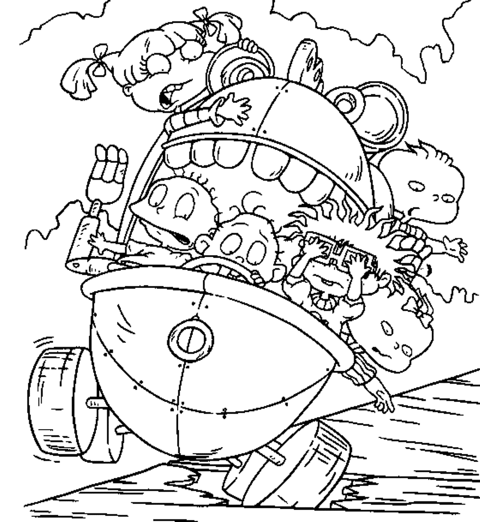 Download 90s Cartoons Coloring Pages - Coloring Home