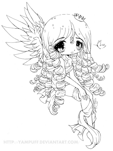 Best Free Chibi Anime Girls Coloring Pages Free - Kids, Children ...
