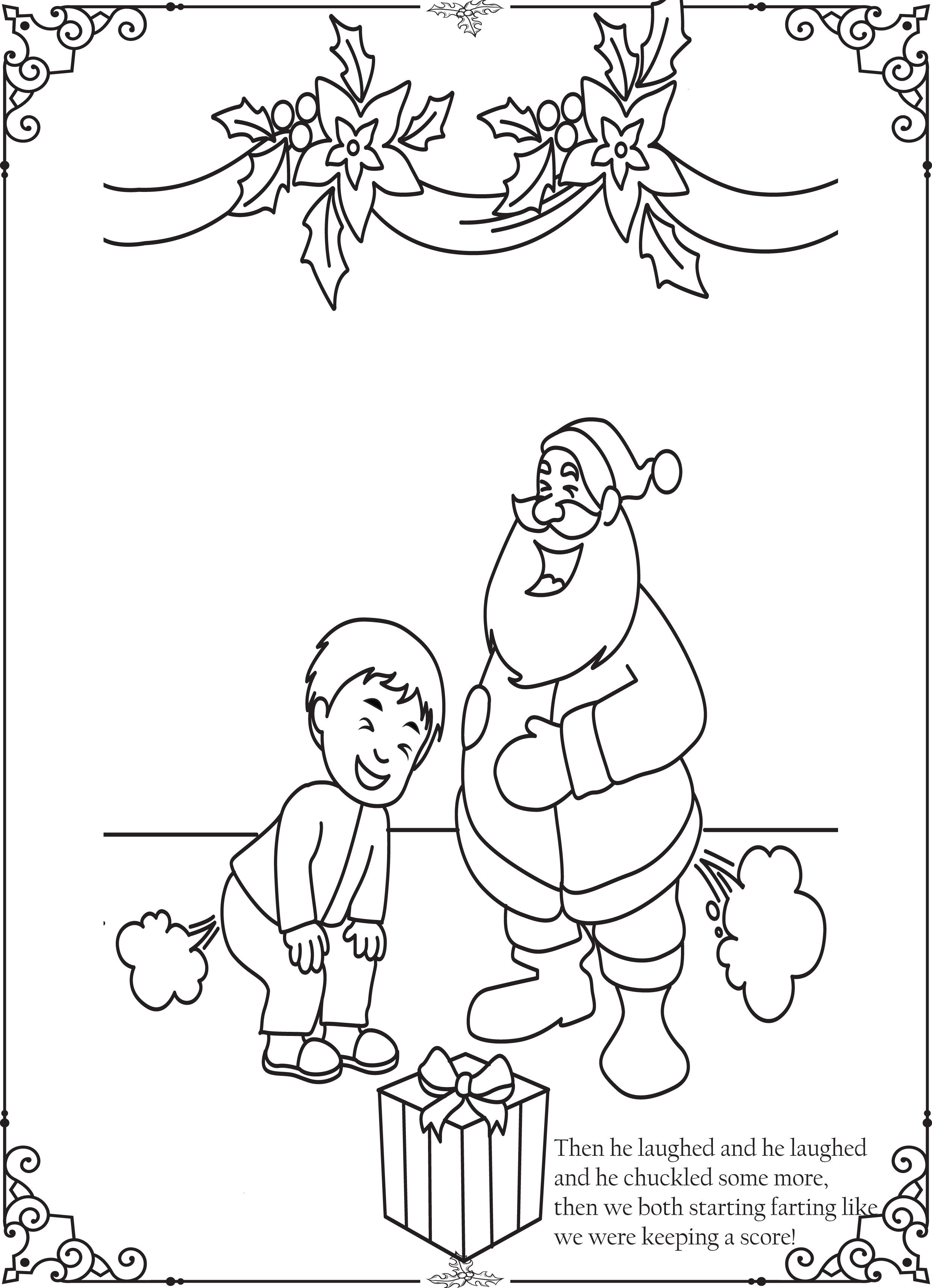 Pin on Funny Christmas Coloring Pages